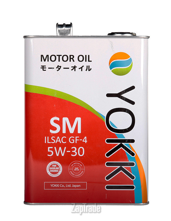 ������ �������� ����� Yokki SAE 5W30 API SM/ILSAC GF-4 ����������������� | ������� YSS530SM4