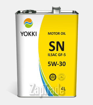 ������ �������� ����� Yokki SAE 5W30 API SN ����������������� | ������� YAE301004SK