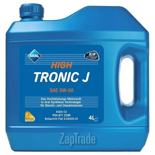 ������ �������� ����� Aral HighTronic J ������������� | ������� 20194
