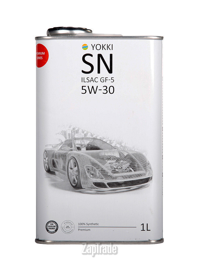 ������ �������� ����� Yokki SAE 5W30 API SN Premium ������������� | ������� YFS530SN1