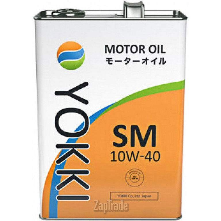 ������ �������� ����� Yokki SAE 10W40 API SM ����������������� | ������� YSS1040SM4