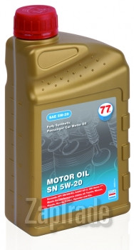 Купить моторное масло 77lubricants Motor oil SN 5w20 (1L) Синтетическое | Артикул 4205-1