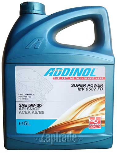 ������ �������� ����� Addinol Super Power MV 0537 FD ������������� | ������� 4014766240897