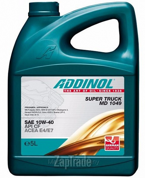 ������ �������� ����� Addinol Super Truck MD 1049 ������������� | ������� 4014766241283