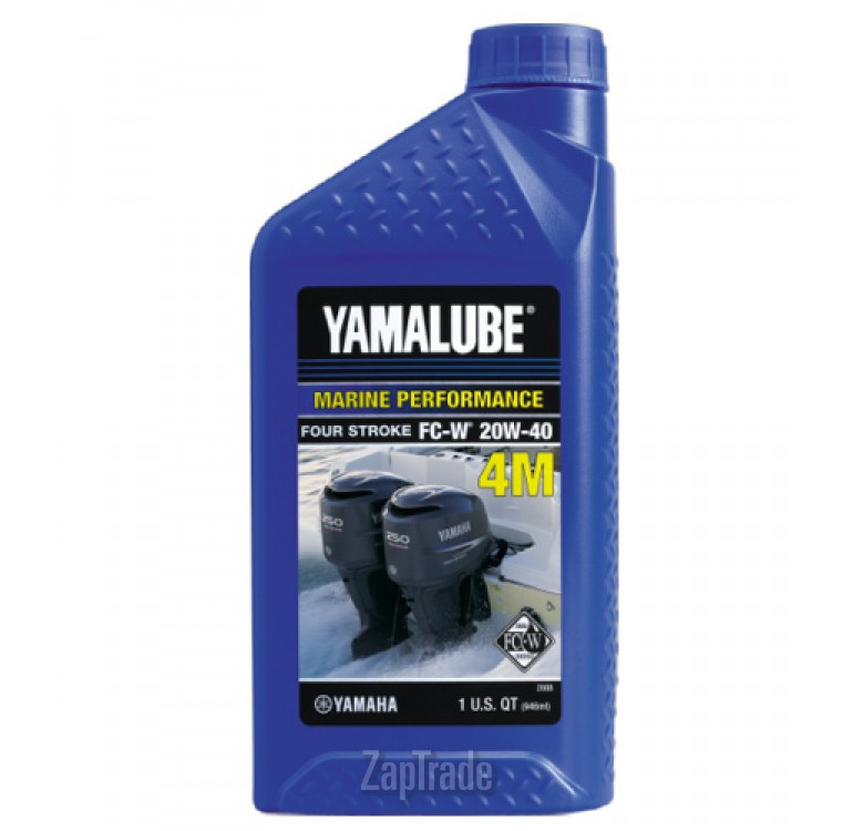 ������ �������� ����� Yamaha Yamalube 4M 20W-40 Marine ����������� | ������� LUB20W40FC12