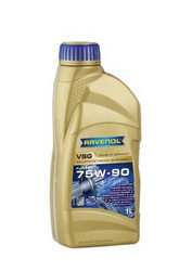 Трансмиссионные масла и жидкости ГУР: Ravenol VSG SAE75W-90 , Синтетическое | Артикул 4014835733916