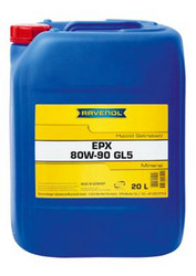Трансмиссионные масла и жидкости ГУР: Ravenol Getriebeoel EPX SAE 80W-90 GL 5 , Минеральное | Артикул 4014835734722